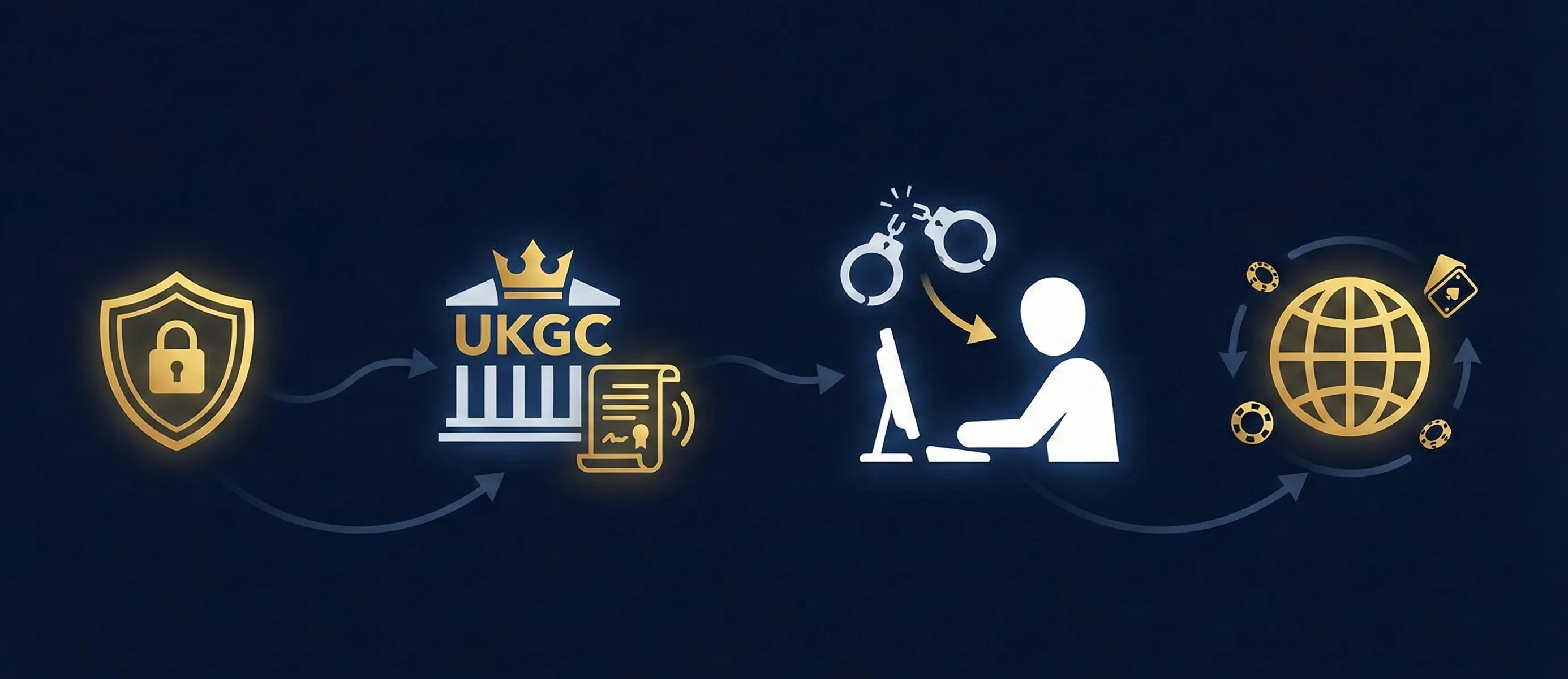 Legal status of non GamStop casinos in the UK — gavel and scales of justice